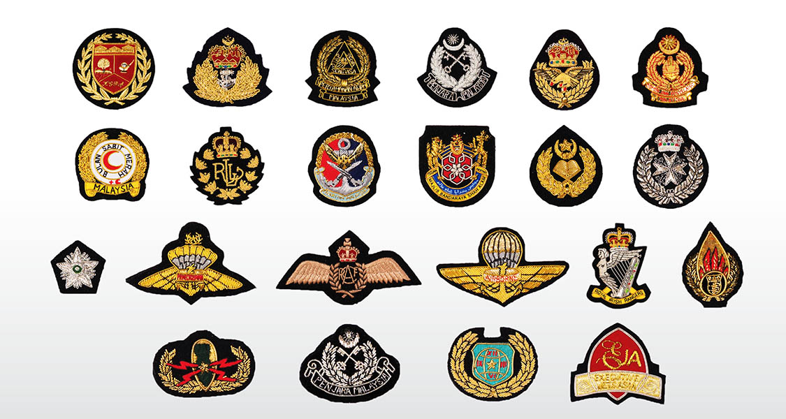 Hand Embroidered Badges